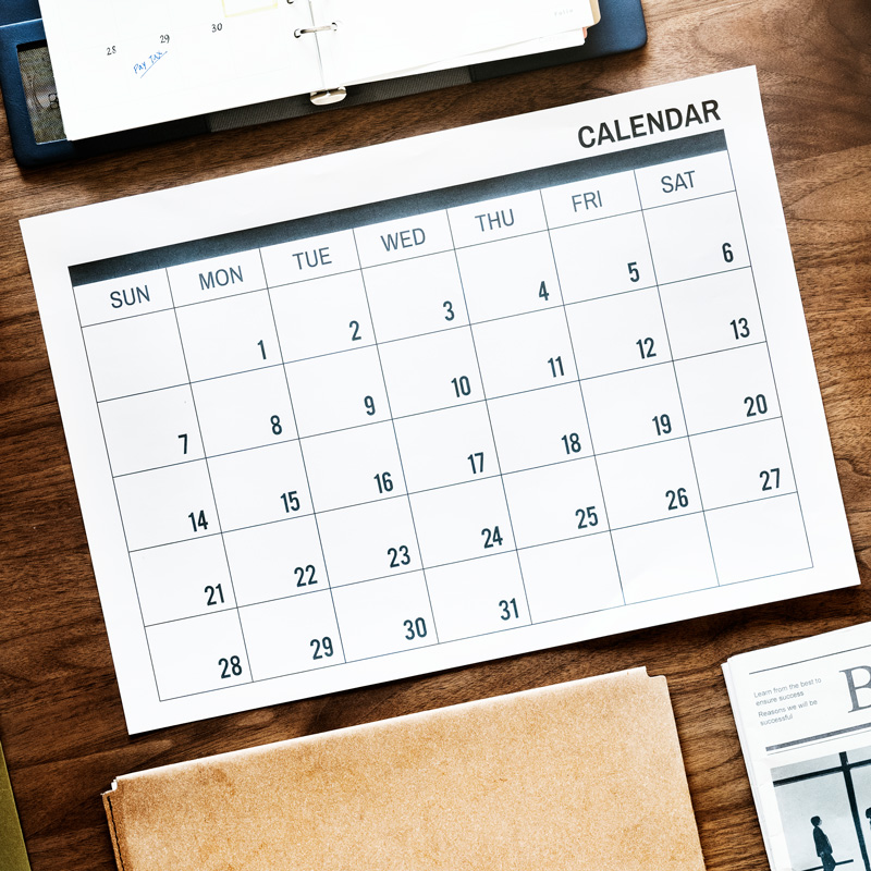 tasks calendar