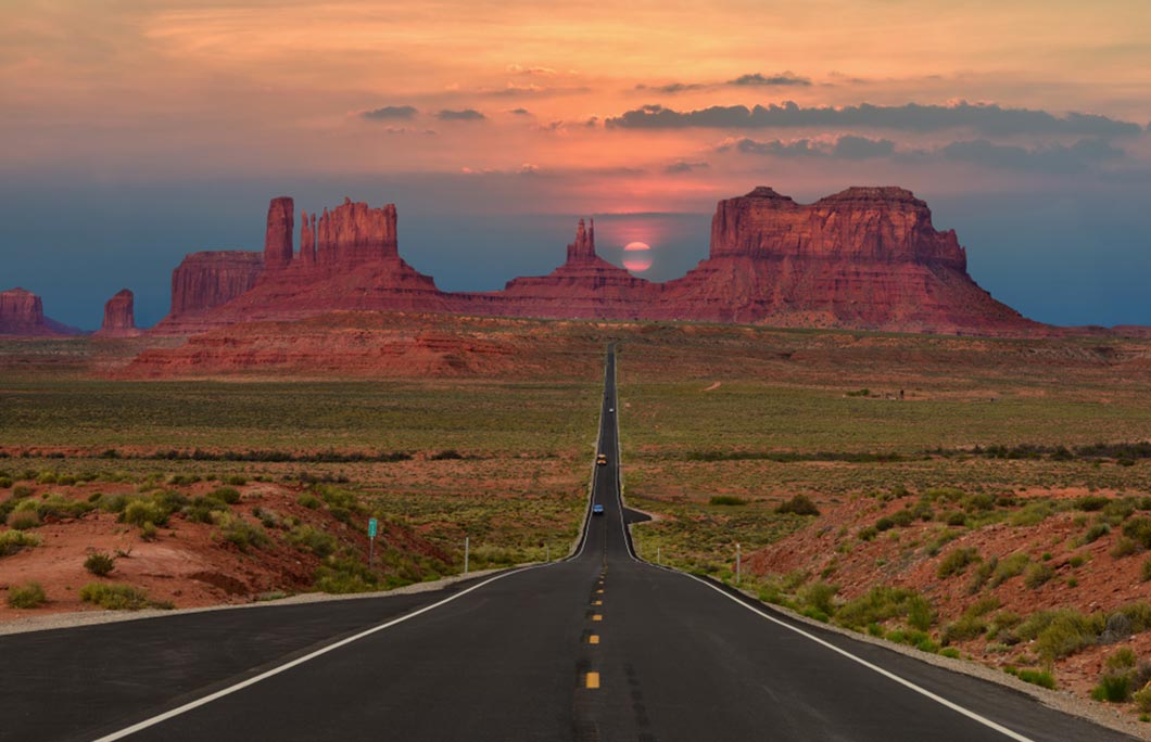 Lithos Digital - route-66-arizona-utah-border